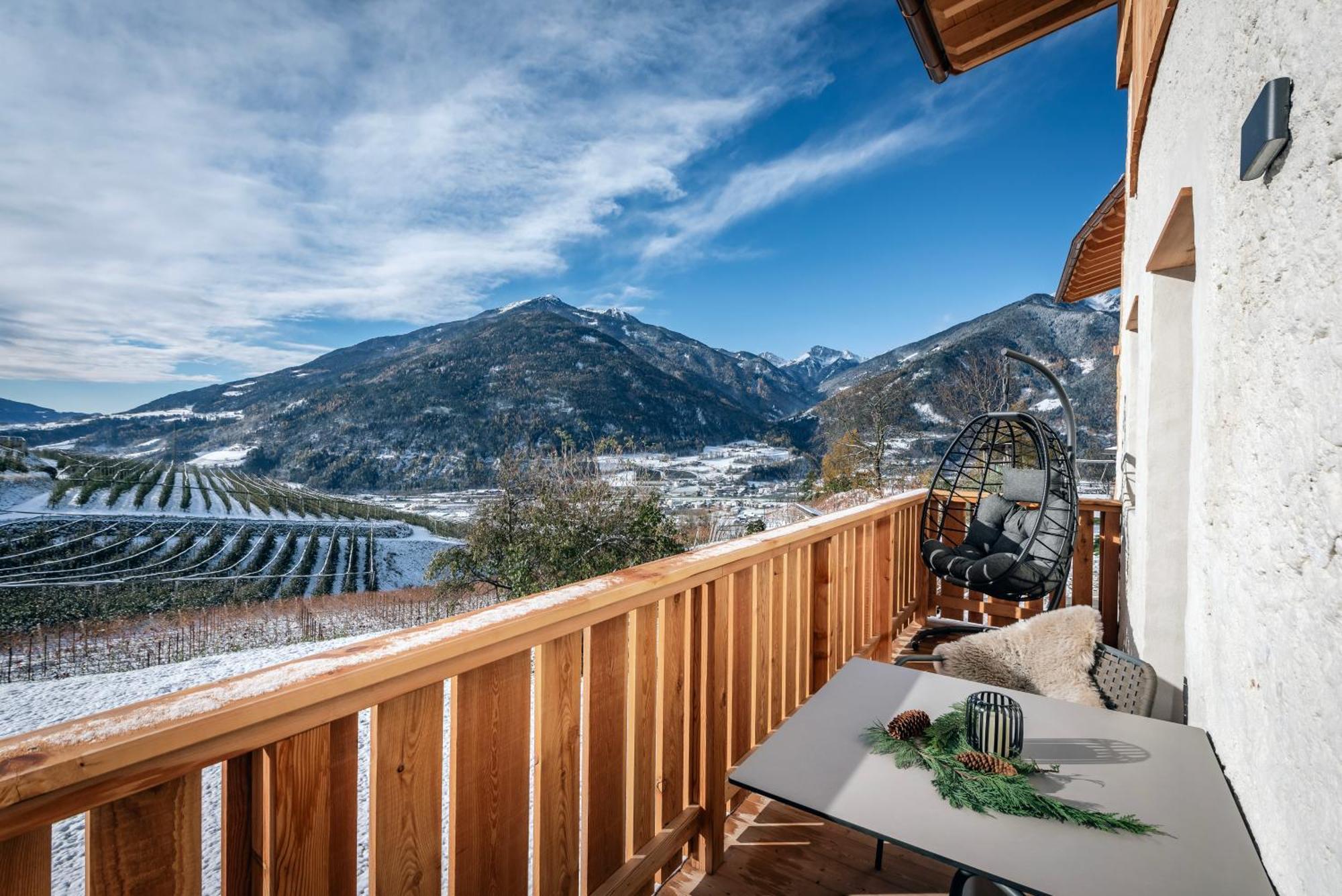 Trinnerhof- Hof Chalets Und Obsthof Mit Zimmer Natz-Schabs Esterno foto