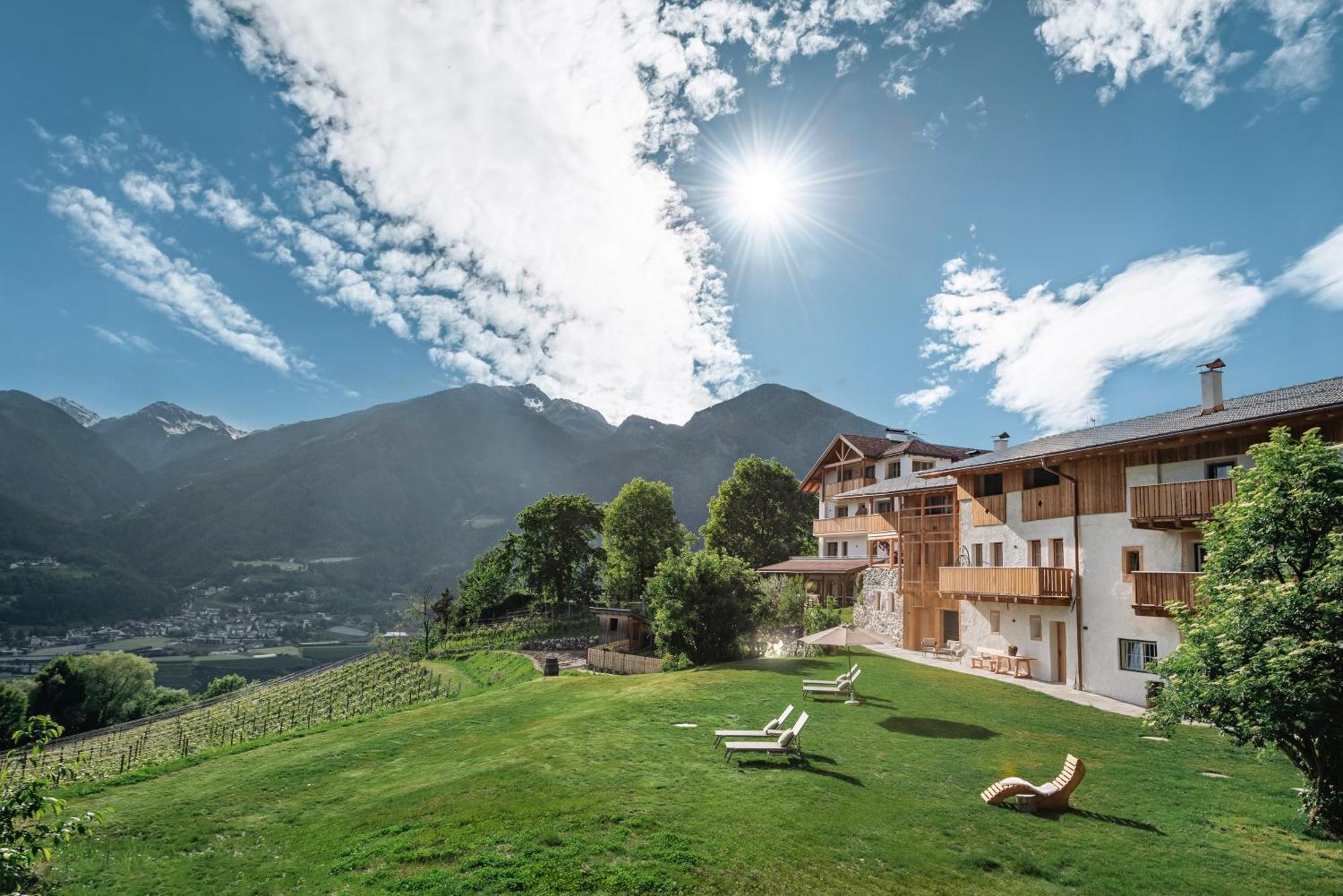 Trinnerhof- Hof Chalets Und Obsthof Mit Zimmer Natz-Schabs Esterno foto